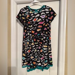 THML multi color dress size small